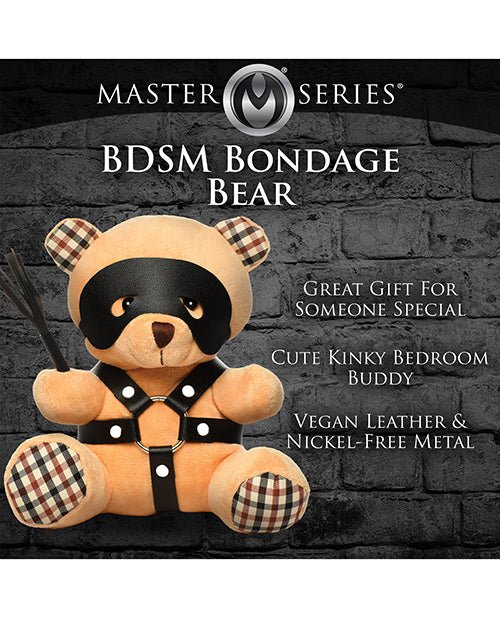 Master Series BDSM Teddy Bear Plush | Shop Lowest Prices at fonlove.shop