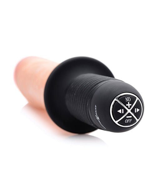 Master Series Onslaught 13 Mode XL Vibrating Dildo Thruster - Light | Shop Lowest Prices at fonlove.shop