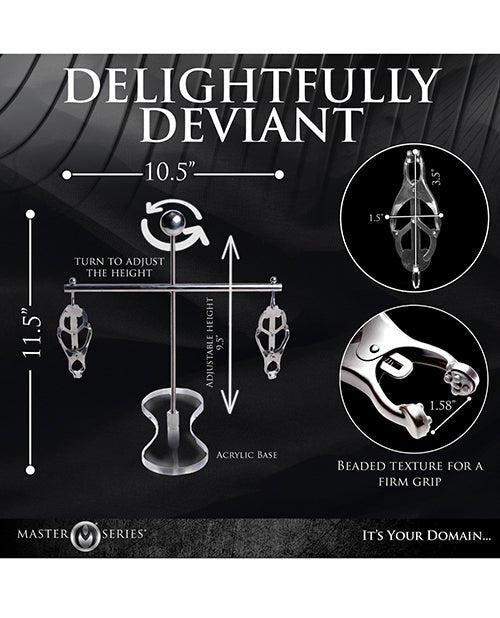 Master Series Tower of Pain Nipple Clamps | Shop Lowest Prices at fonlove.shop