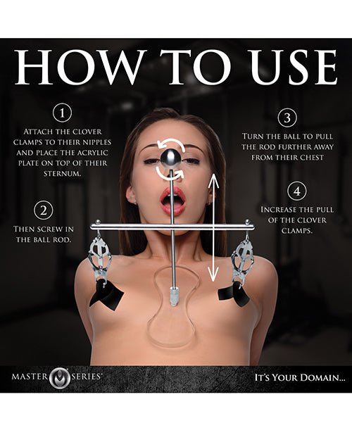 Master Series Tower of Pain Nipple Clamps | Shop Lowest Prices at fonlove.shop
