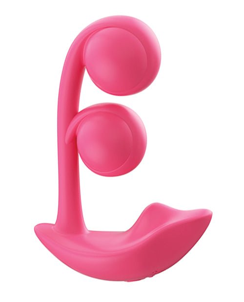 Melody Twin Balls Clit & G - Spot Vibrator - Pink | Shop Lowest Prices at fonlove.shop