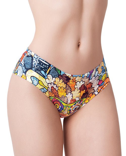 Mememe Psychotropical Trash Printed Slip XL | Shop Lowest Prices at fonlove.shop
