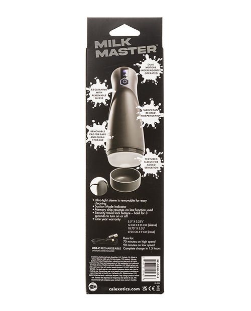 Milk Master Automatic Milker Stroker - Black | Shop Lowest Prices at fonlove.shop