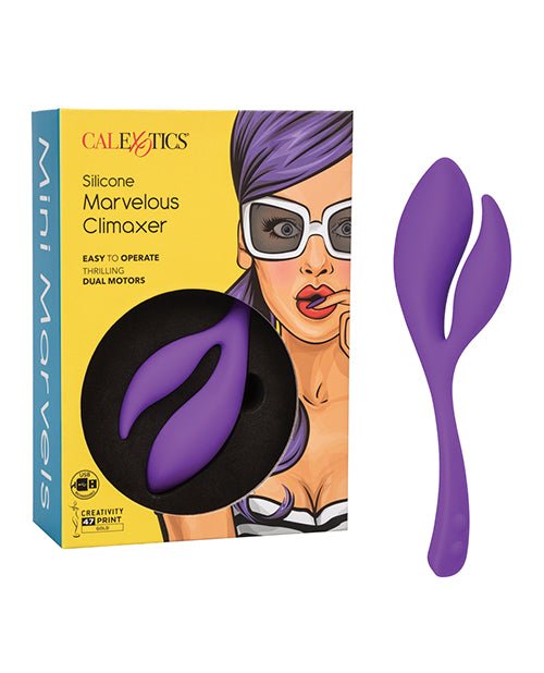 Mini Marvels Silicone Marvelous Climaxer - Purple | Shop Lowest Prices at fonlove.shop