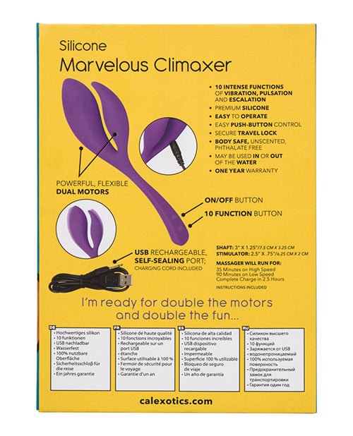 Mini Marvels Silicone Marvelous Climaxer - Purple | Shop Lowest Prices at fonlove.shop
