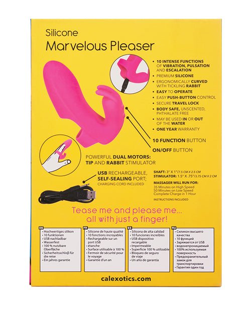 Mini Marvels Silicone Marvelous Pleaser - Pink | Shop Lowest Prices at fonlove.shop