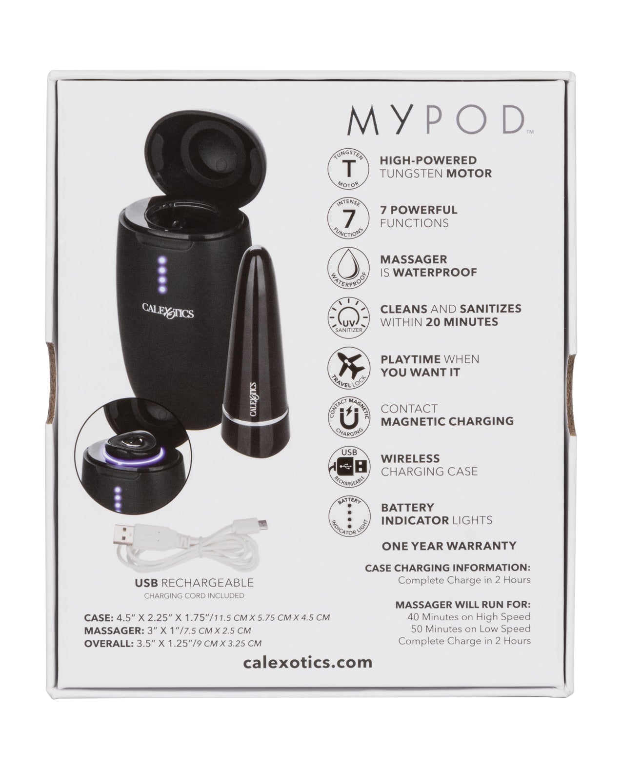 My Pod Vibrating Massager - Black | Shop Lowest Prices at fonlove.shop