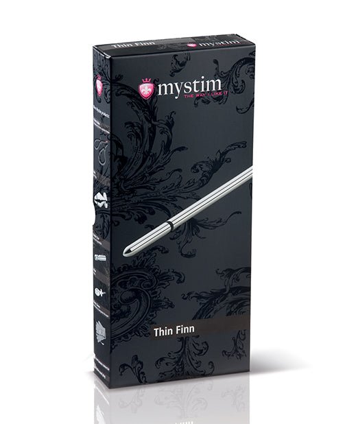 Mystim Thin Finn eStim Urethral Sound - Silver | Shop Lowest Prices at fonlove.shop