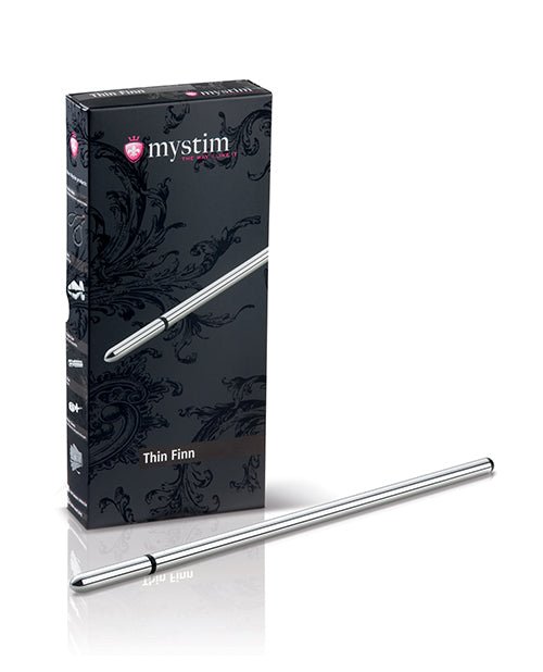 Mystim Thin Finn eStim Urethral Sound - Silver | Shop Lowest Prices at fonlove.shop