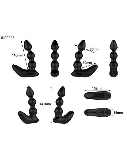 Nexus Bendz Bendable Prostate & Perineum Massager - Black | Shop Lowest Prices at fonlove.shop