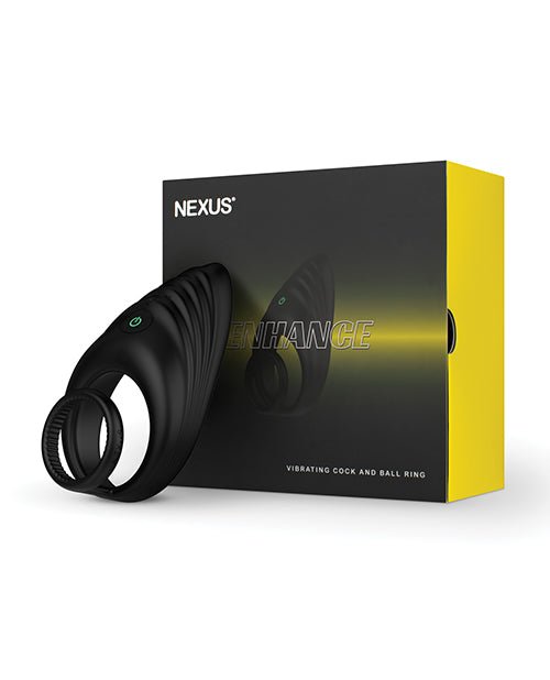 Nexus Enhance Cock & Ball Ring - Black | Shop Lowest Prices at fonlove.shop