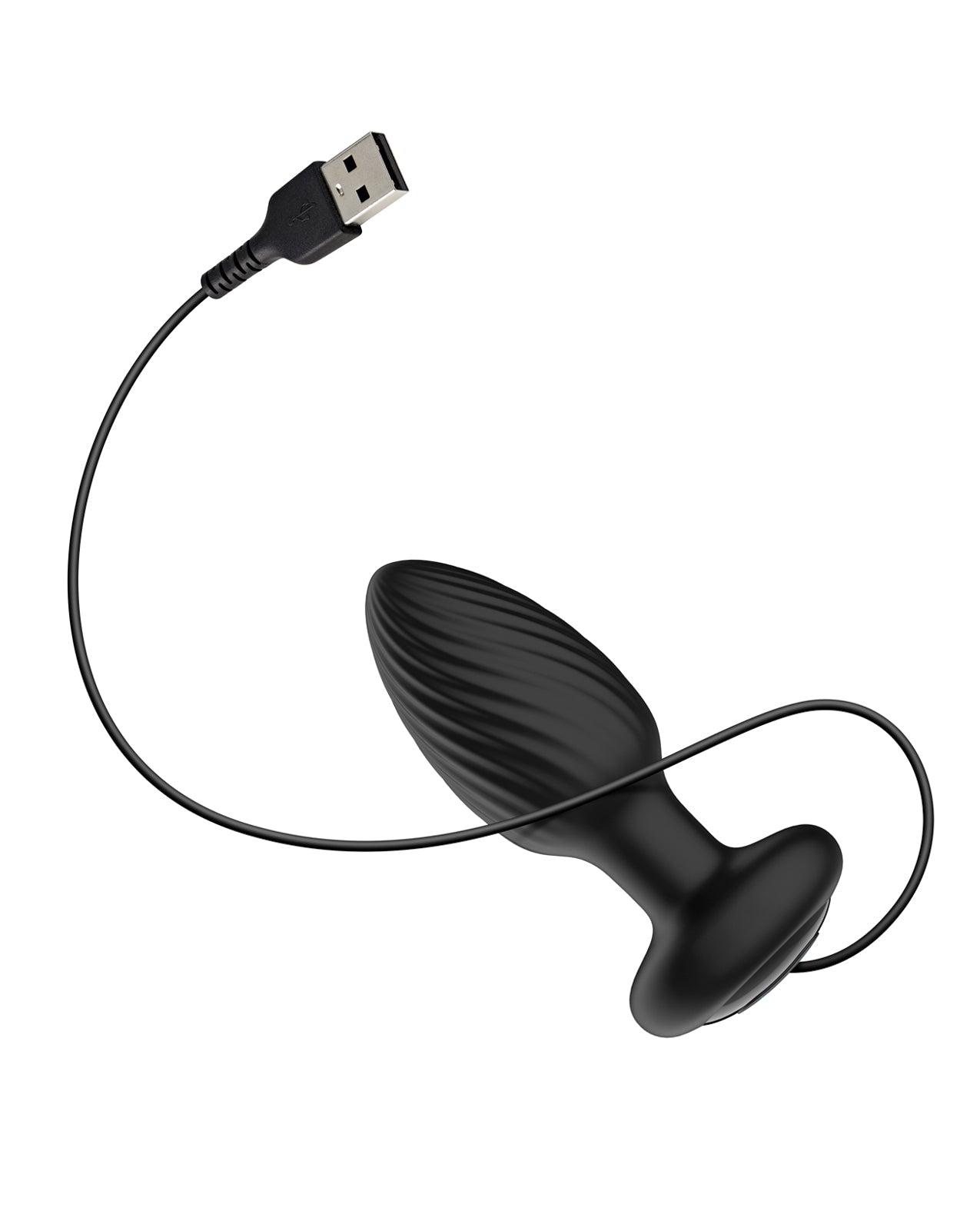 Nexus Tornado Rotating & Vibrating Small Butt Plug - Black | Shop Lowest Prices at fonlove.shop