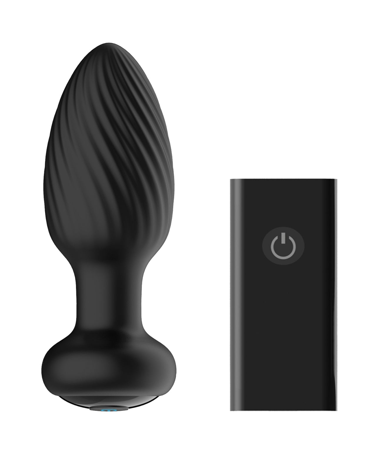 Nexus Tornado Rotating & Vibrating Small Butt Plug - Black | Shop Lowest Prices at fonlove.shop