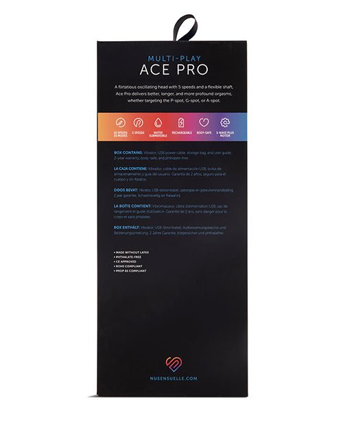 Nu Sensuelle Ace Pro Prostate & G Spot Vibe | Shop Lowest Prices at fonlove.shop