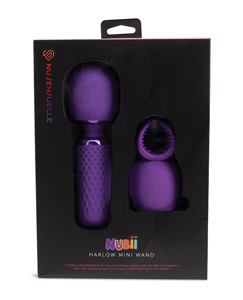 Nu Sensuelle Harlow Mini Wand with Masturbator Attachment | Shop Lowest Prices at fonlove.shop