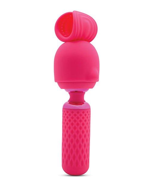 Nu Sensuelle Harlow Mini Wand with Masturbator Attachment | Shop Lowest Prices at fonlove.shop