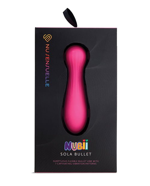 Nu Sensuelle Sola Nubii Flexible Bullet - Pink | Shop Lowest Prices at fonlove.shop