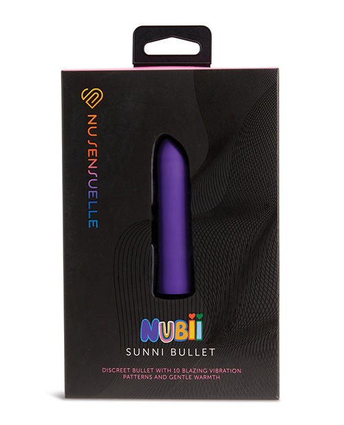 Nu Sensuelle Sunni Nubii Warming Bullet | Shop Lowest Prices at fonlove.shop