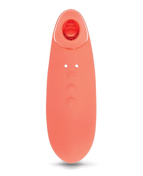Nu Sensuelle Trinitii Tongue Vibe - Coral | Shop Lowest Prices at fonlove.shop