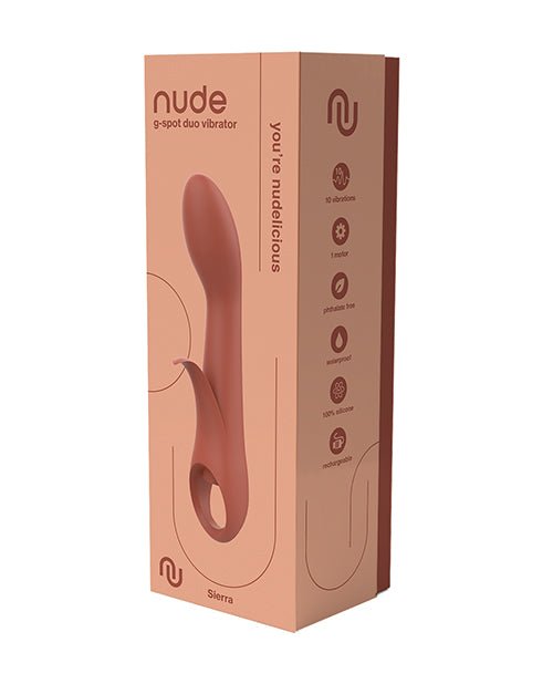 NUDE Sierra Rechargeable G - Spot Duo Vibrator | Shop Lowest Prices at fonlove.shop