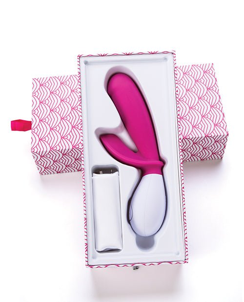 OhMiBod Lovelife Snuggle Dual Stimulation Vibe - Pink | Shop Lowest Prices at fonlove.shop