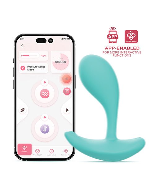 Oly 2 Pressure Sensing App - Enabled Wearable Clit & G Spot Vibrator - Blue | Shop Lowest Prices at fonlove.shop