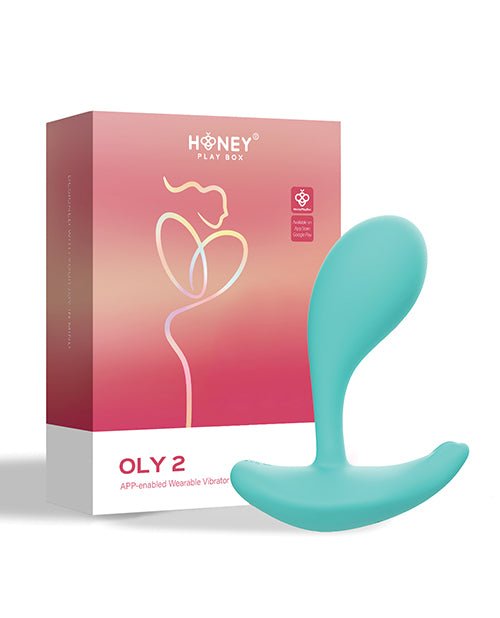 Oly 2 Pressure Sensing App - Enabled Wearable Clit & G Spot Vibrator - Blue | Shop Lowest Prices at fonlove.shop