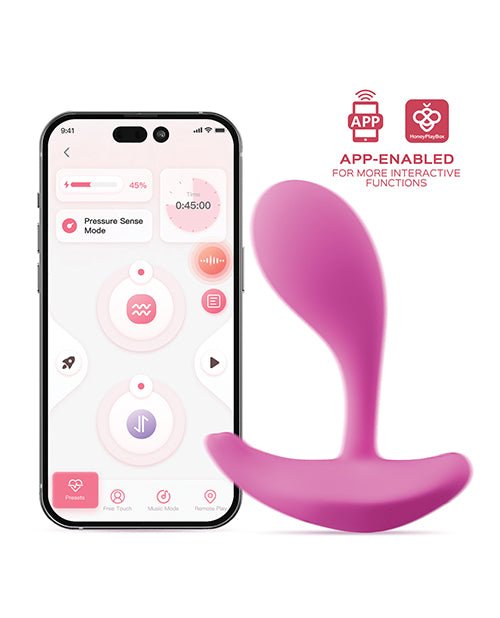 Oly 2 Pressure Sensing App - Enabled Wearable Clit & G Spot Vibrator - Pink | Shop Lowest Prices at fonlove.shop
