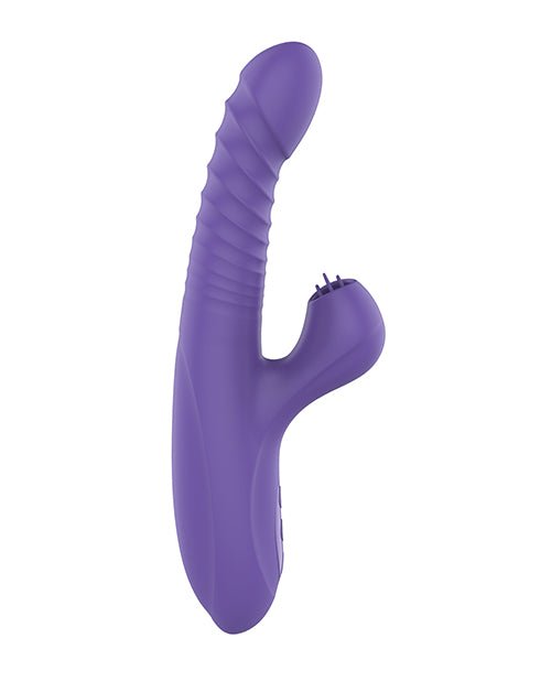Omega Multi Function Warming Head Rabbit Vibe - Purple | Shop Lowest Prices at fonlove.shop