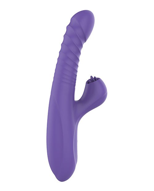Omega Multi Function Warming Head Rabbit Vibe - Purple | Shop Lowest Prices at fonlove.shop