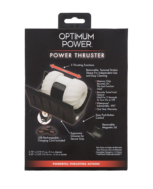 Optimum Power Power Thruster Masturbator | Shop Lowest Prices at fonlove.shop