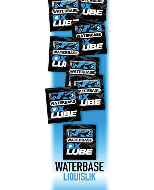 Ox Balls OXLube Liquislik Waterbase Pack - Pack of 50 Sachets | Shop Lowest Prices at fonlove.shop
