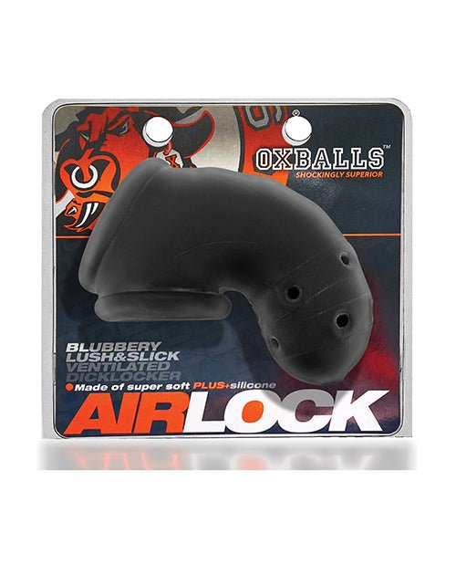 Oxballs Airlock Air - Lite Vented Chastity - Black Ice | Shop Lowest Prices at fonlove.shop