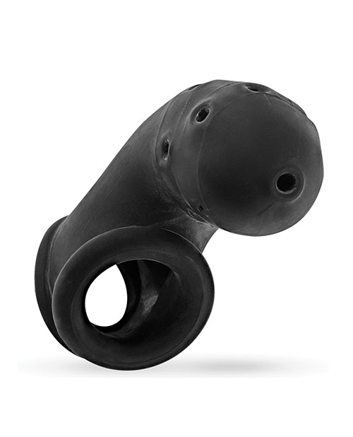 Oxballs Airlock Air - Lite Vented Chastity - Black Ice | Shop Lowest Prices at fonlove.shop