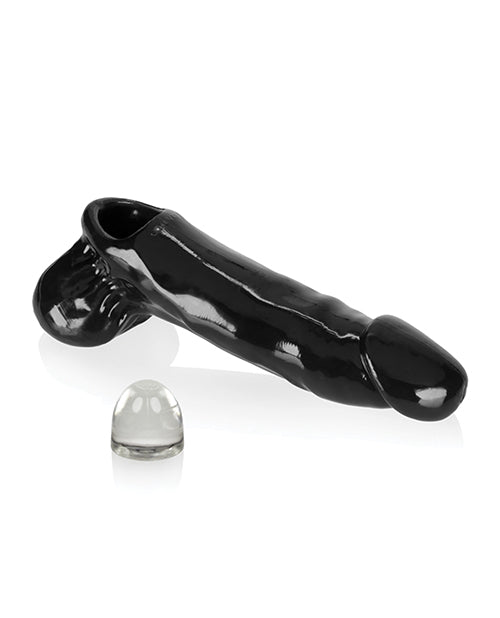 Oxballs Daddy Cocksheath - Black | Shop Lowest Prices at fonlove.shop