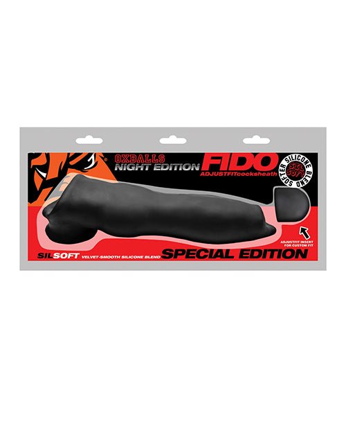 Oxballs Fido Velvet - Smooth Beast Cocksheath - Special Edition Night | Shop Lowest Prices at fonlove.shop
