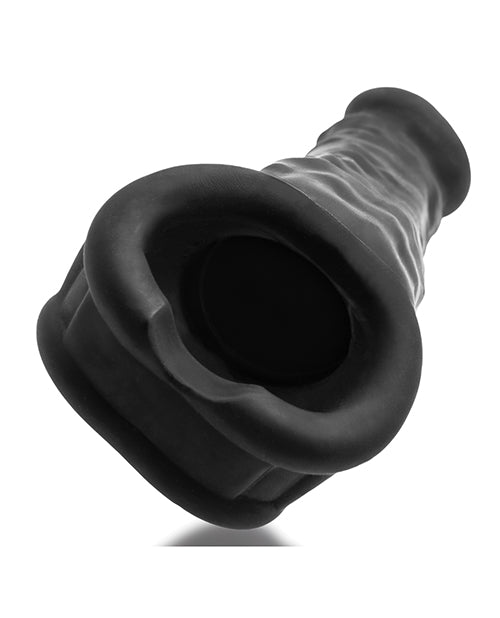 Oxballs Muscle Ripped Inner Ribbed Velvet - Smooth Cocksheath - Special Edition Black | Shop Lowest Prices at fonlove.shop