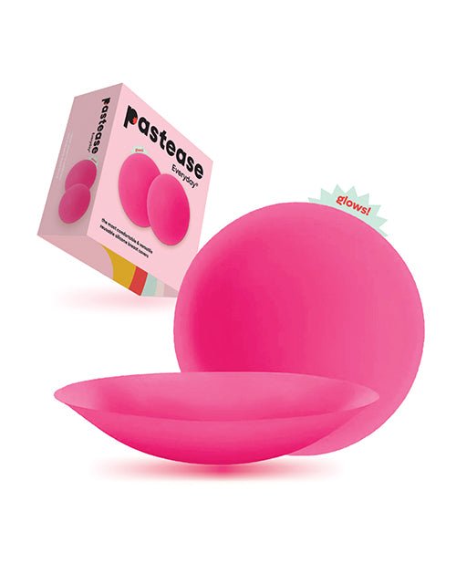 Pastease HALOS Silicone Nipple Covers w/Travel Box - Neon Pink D+ Cup 10 or More Uses | Shop Lowest Prices at fonlove.shop