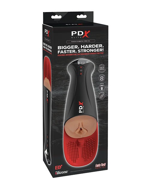 PDX Elite Fuck - O - Matic Pro XL Pussy Stroker - Brown | Shop Lowest Prices at fonlove.shop