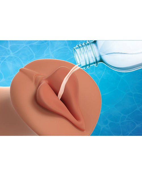 PDX Extreme Wet Pussies Super Luscious Lips XXL Stroker - Brown | Shop Lowest Prices at fonlove.shop