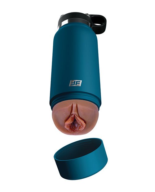 PDX Plus Fuck Flask Private Pleaser Stroker - Brown/Blue | Shop Lowest Prices at fonlove.shop