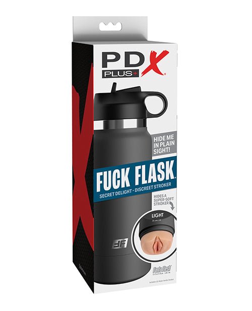 PDX Plus Fuck Flask Secret Delight Stroker - Light/Grey | Shop Lowest Prices at fonlove.shop