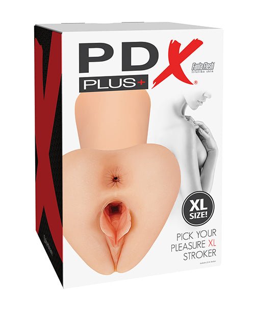 PDX Plus Pick Your Pleasure Pussy Stroker - XL Light | Shop Lowest Prices at fonlove.shop