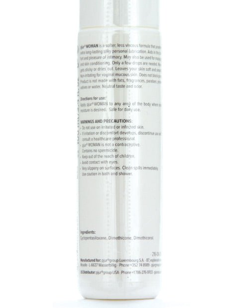 Pjur Woman Silicone Personal Lubricant | Shop Lowest Prices at fonlove.shop