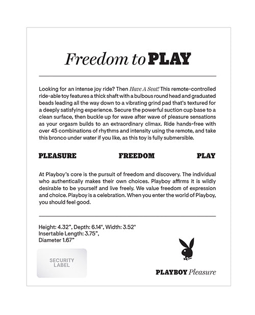 Playboy Pleasure Have a Seat - Deep Teal | Shop Lowest Prices at fonlove.shop