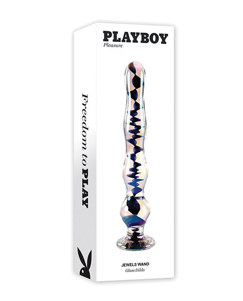 Playboy Pleasure Jewels Wand - Clear | Shop Lowest Prices at fonlove.shop