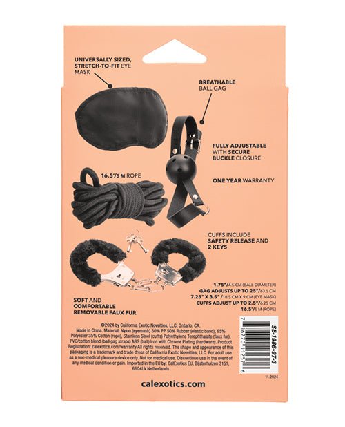 Pleasure Kits Explorer Collection - Black | Shop Lowest Prices at fonlove.shop