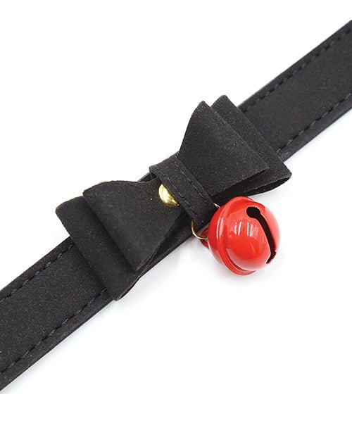 Plesur Cat Bell Bow Tie Collar - Black | Shop Lowest Prices at fonlove.shop