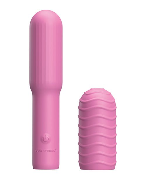 Pocket Rocket Elite Rechargeable w/Removable Sleeve - Pink | Shop Lowest Prices at fonlove.shop