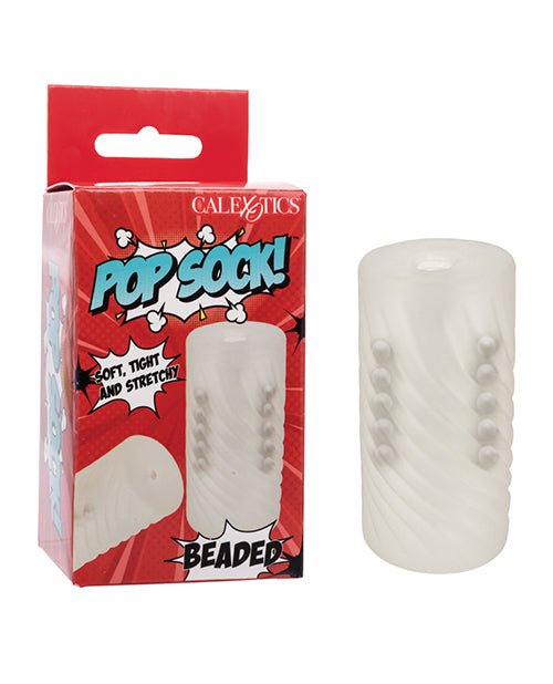 Pop Sock! Beaded Stroker - Clear | Shop Lowest Prices at fonlove.shop
